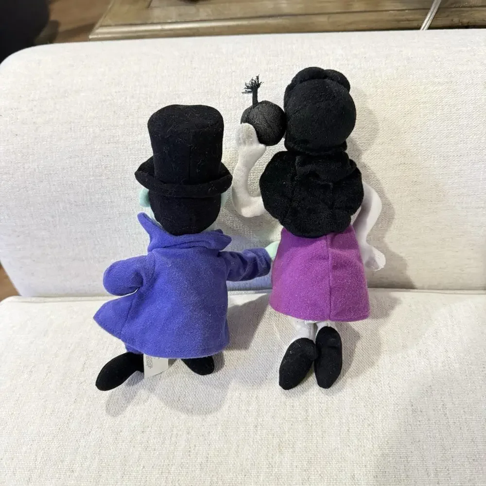 Stuffins 1999 Adventures Rocky & Bullwinkle Snidely Whiplash‎ and Natasha EUC